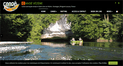 Desktop Screenshot of canoevezere.com